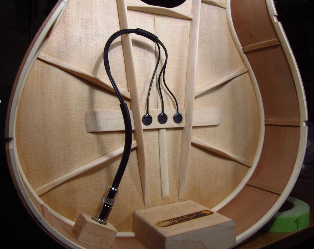 Laughlin Octave Mandolin bracing